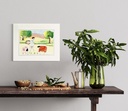 Rural Legends | 40 cm x 30 cm x 2 cm | Original Art on Watercolor Paper